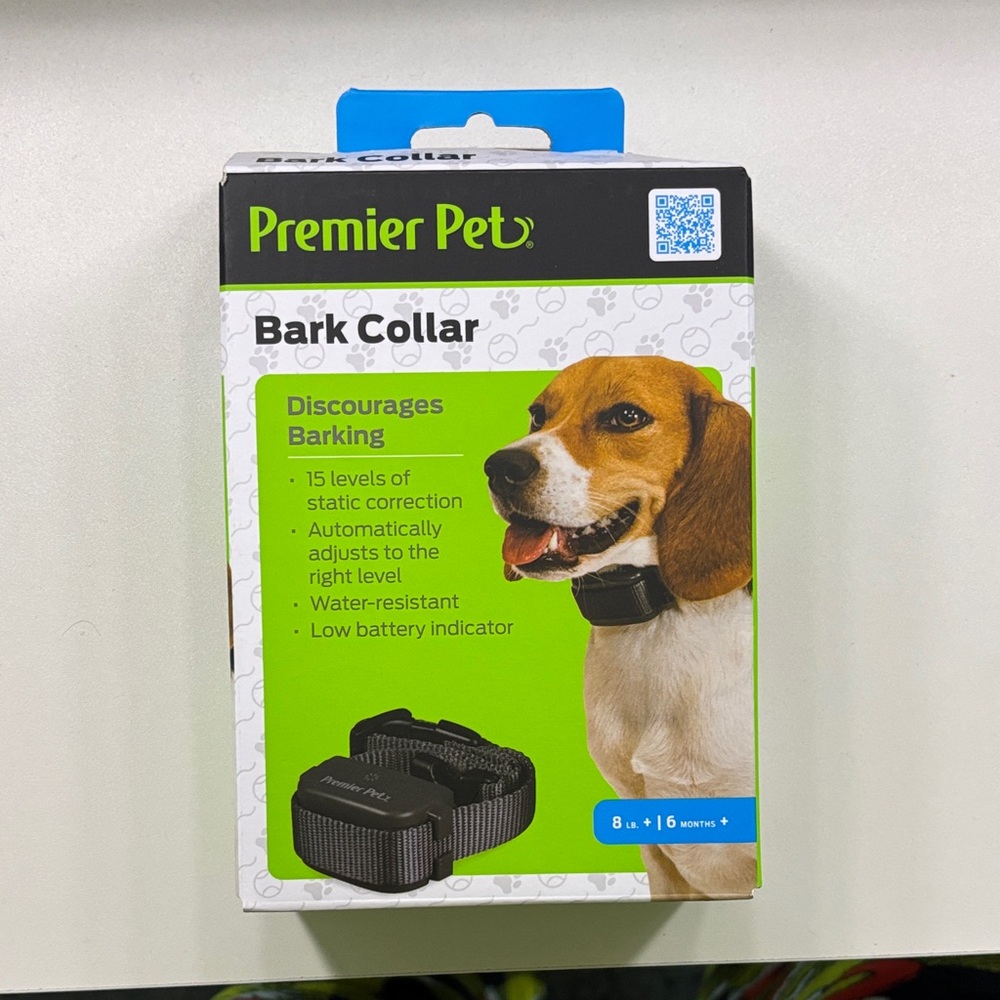 Premier Pet Gray Bark Collar